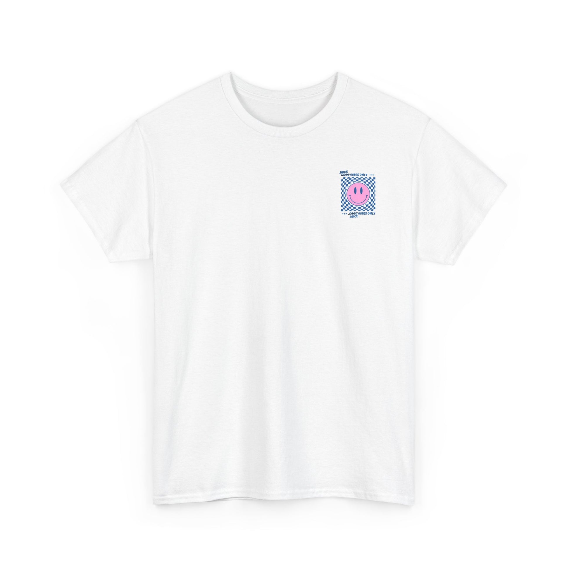 Juice Vibes Unisex Heavy Cotton Tee, Fun Graphic Tee, Casual Wear, Street Style Shirt, Summer Vibes, Gift for Friends