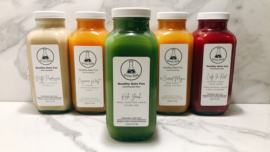 Jumpstart Juice Feast - Green Geek Juice