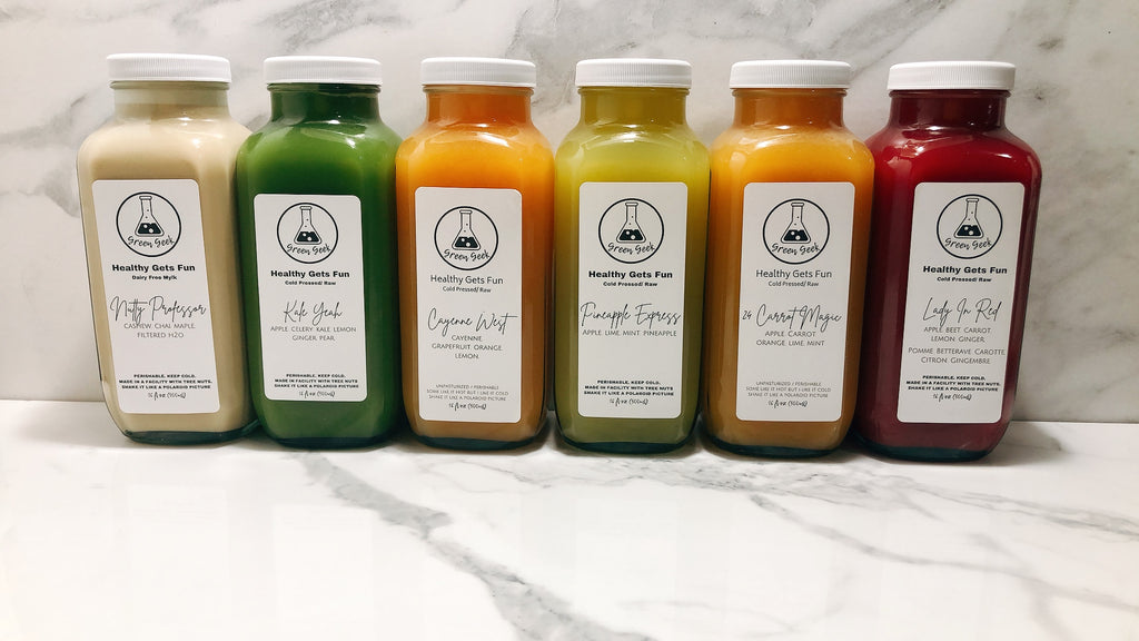 Jumpstart Juice Feast - Green Geek Juice