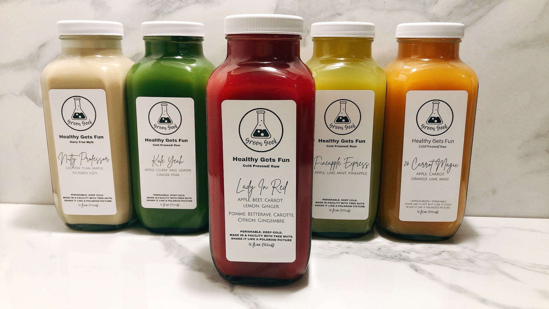 Jumpstart Juice Feast - Green Geek Juice