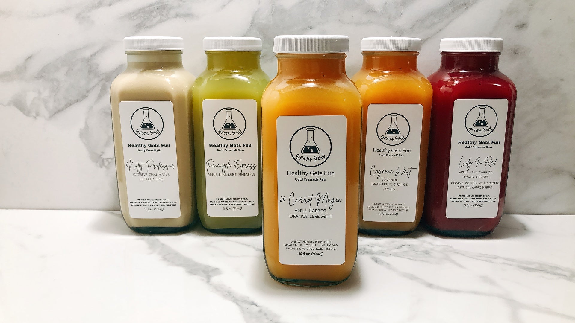 Jumpstart Juice Feast - Green Geek Juice