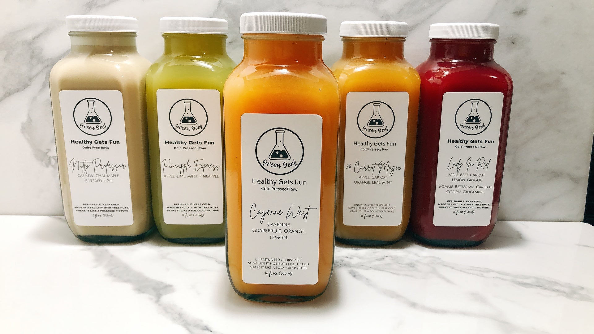 Jumpstart Juice Feast - Green Geek Juice