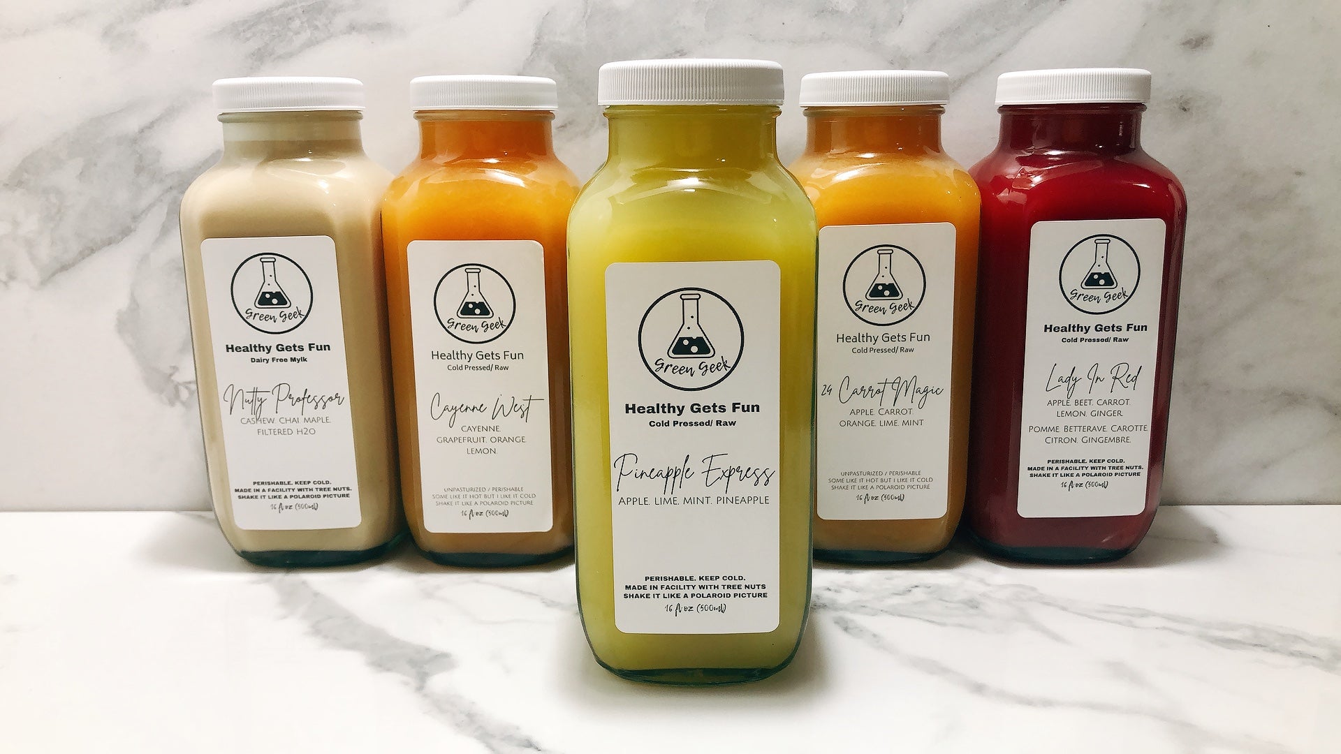 Jumpstart Juice Feast - Green Geek Juice